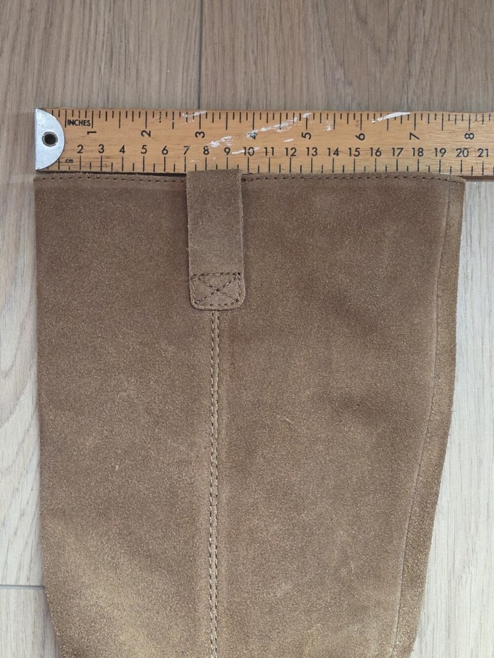 Frye CAMRYN Tall Pull On Suede Block Heel Boots Sz. 9M Ladies. Slouch Western - Picture 12 of 14